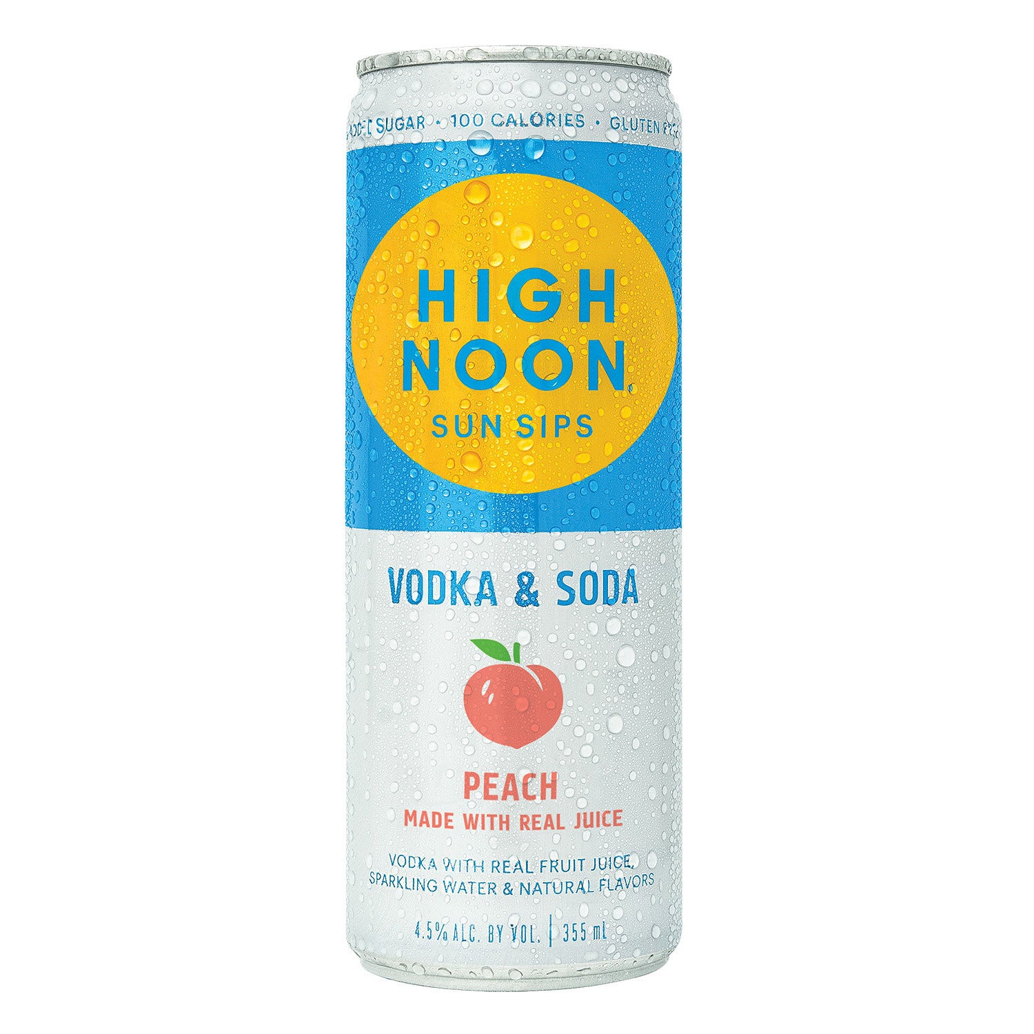 High Noon Peach 355ml