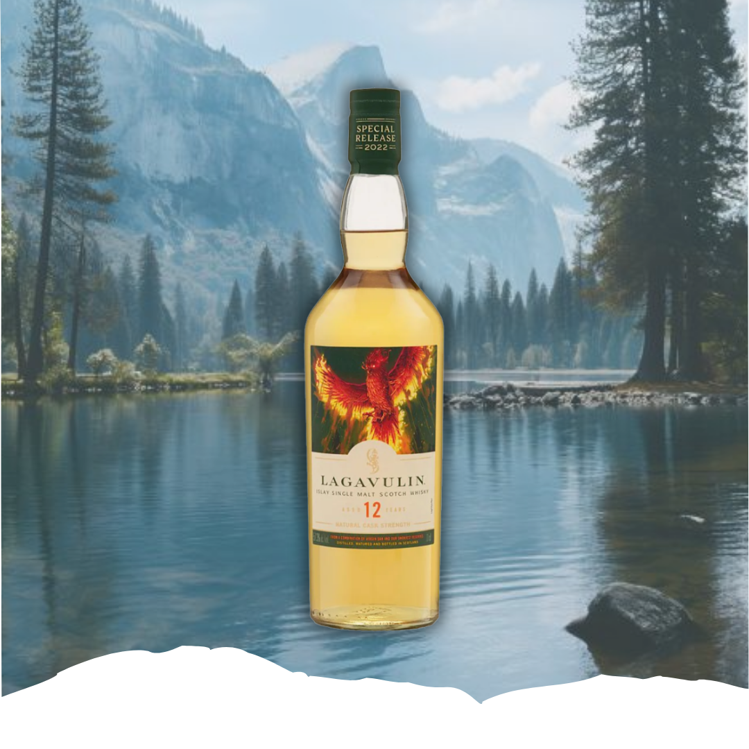 Lagavulin Scotch Single malt 12 Year 750ml