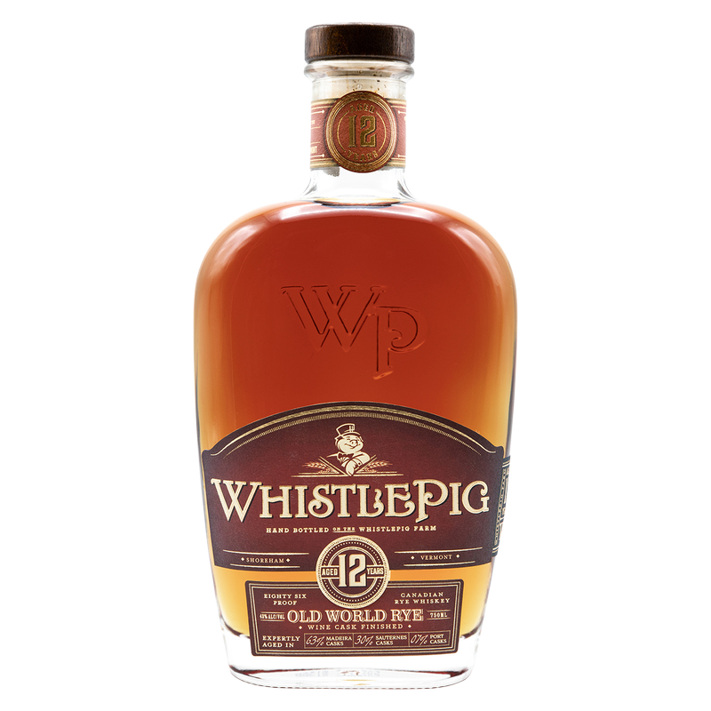Whistlepig 12 Year Rye Whiskey 750ml