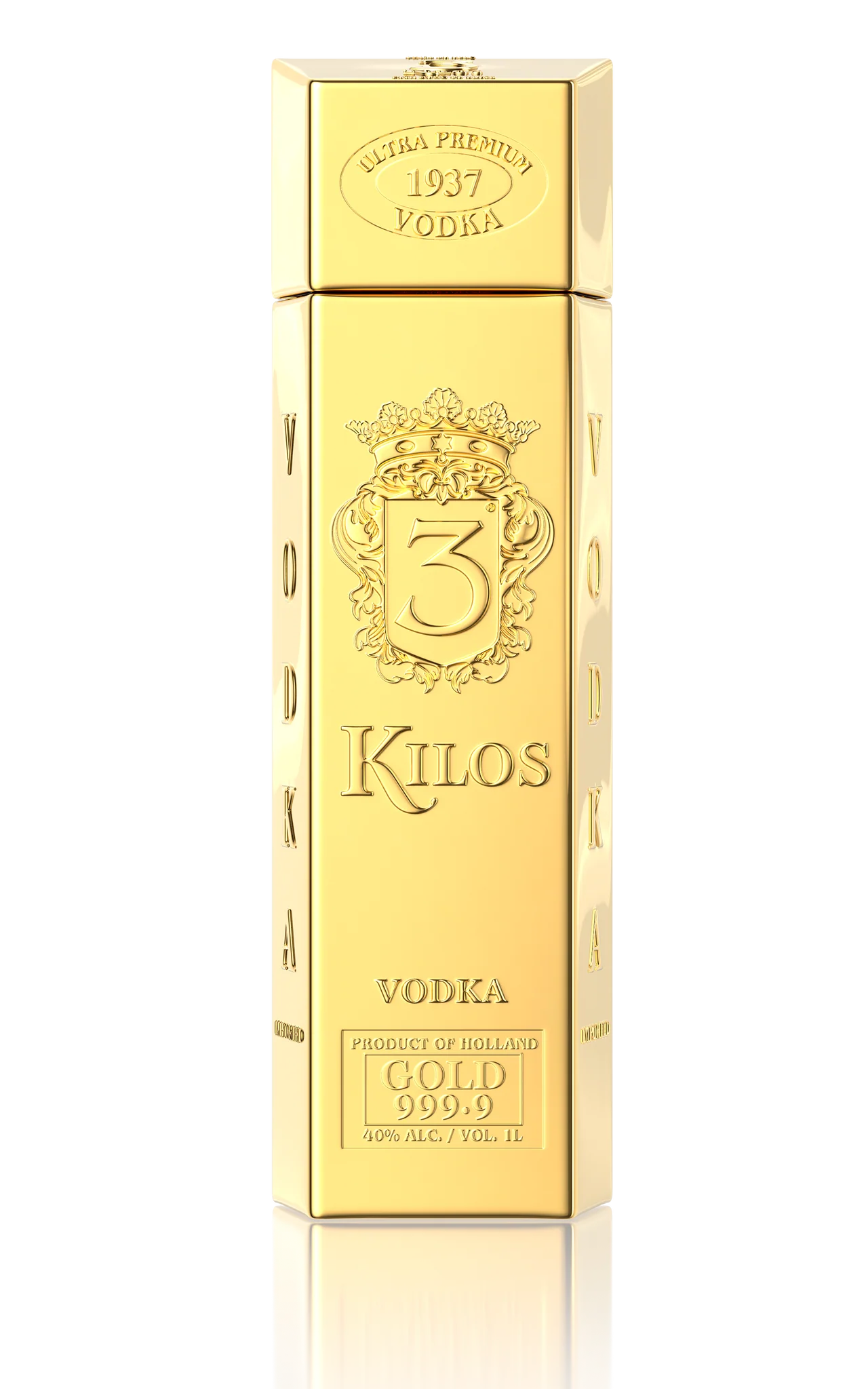 3 Kilos Vodka 1L