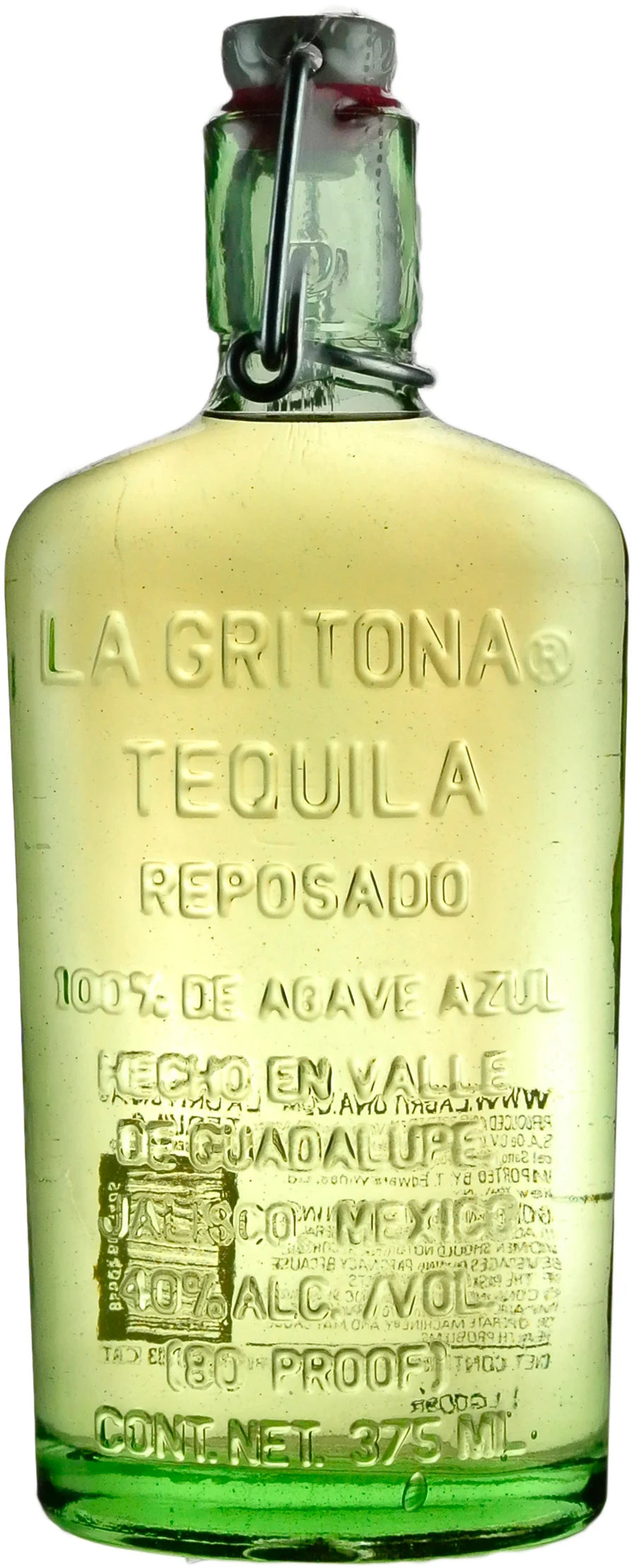 La Gritona Tequila Reposado 375ml