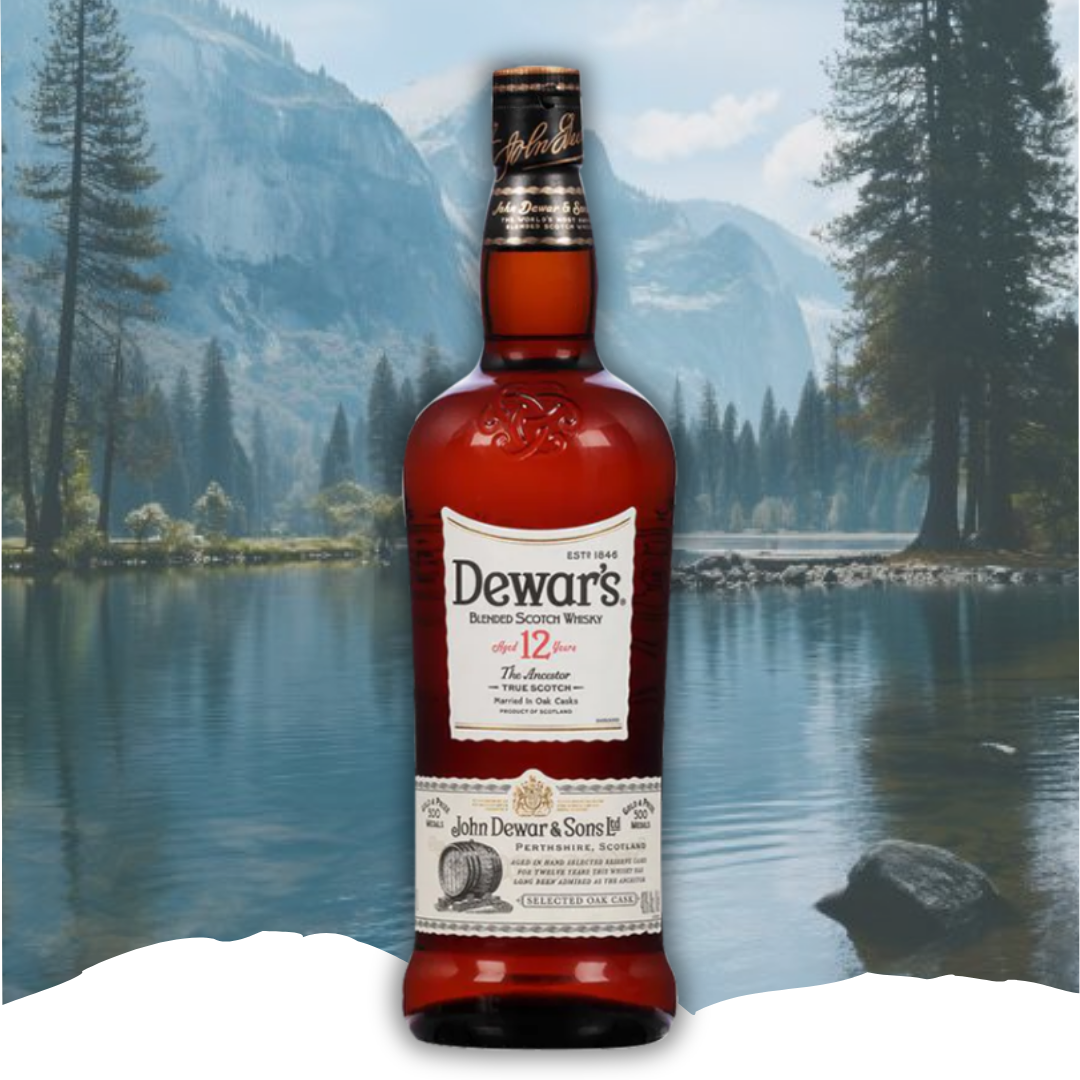 Dewars Whiskey 12 Year 750ml