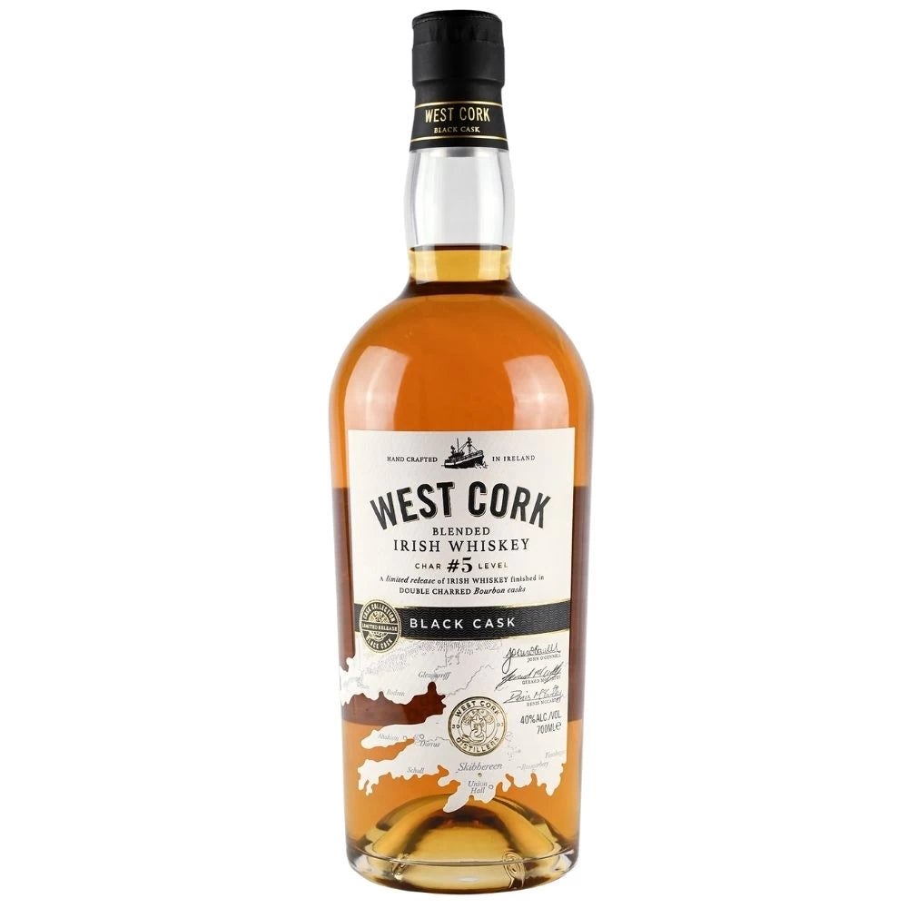 West Cork Irish Whiskey Bourbon cask 750ml