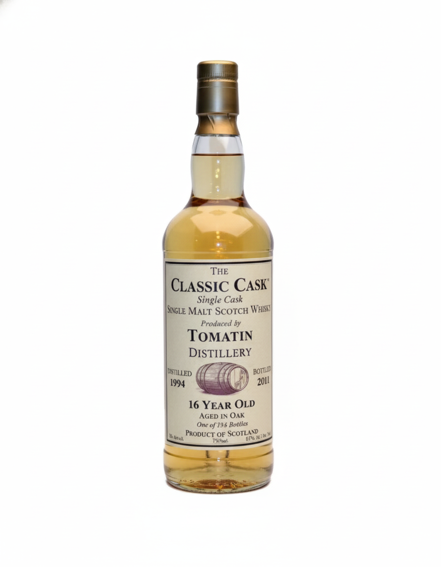 Classic Cask Tomatin 16yr 750ml