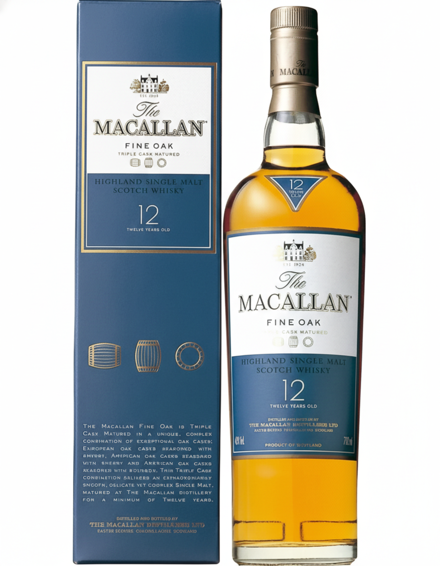 Macallan Fine Oak 12 Year 700ml