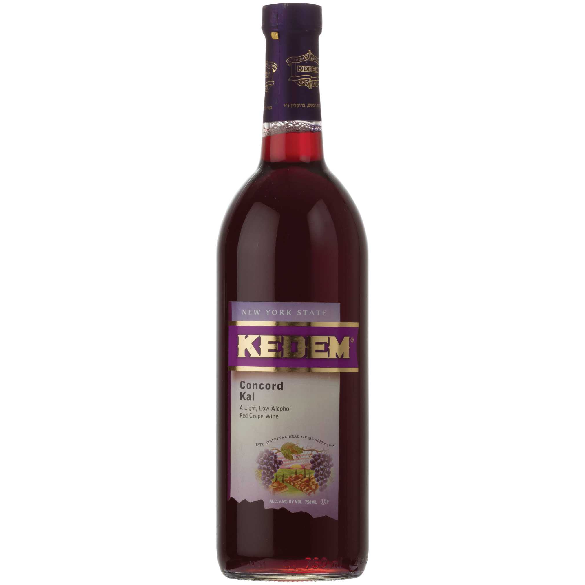 Kedem Concord Kal 750ml