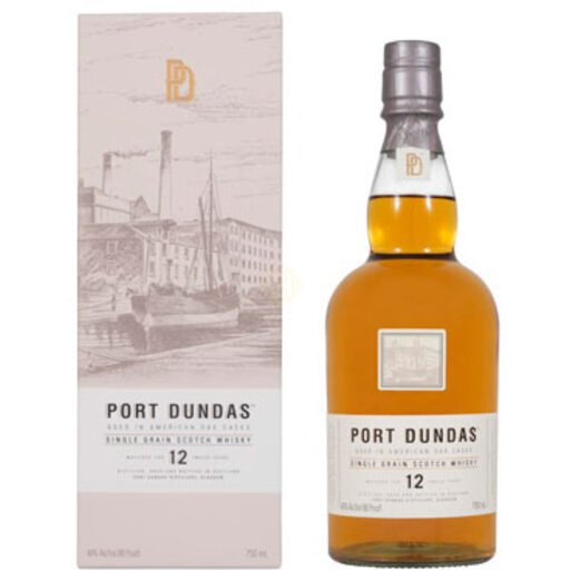 Port Dundas 12 Year Old Single Malt 750ml