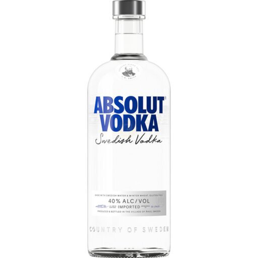 Absolut Regular Vodka 1L