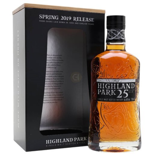 Highland Park 25 Year Old Single Malt Scotch Whisky 750ml