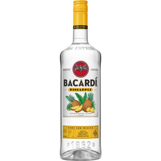 Bacardi Pineapple Rum 1L