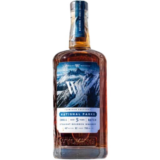 Wyoming National Parks Whiskey Small Batch 5yr Bourbon Limited Edition 750ml