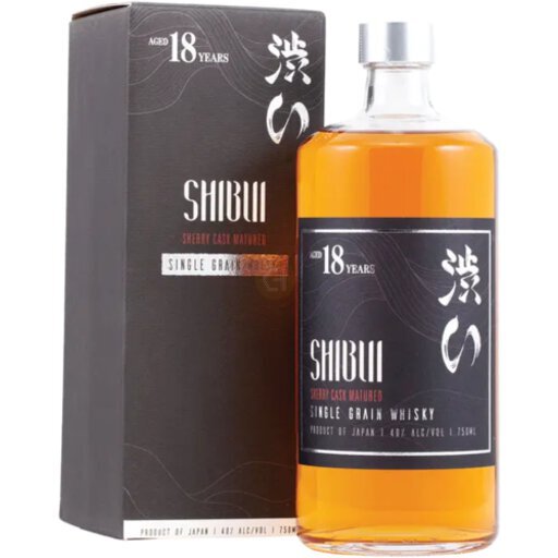 Shibui Whisky 18 Years Old Sherry Cask Matured Single Grain Whisky 750ml