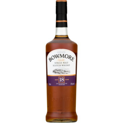 Bowmore 18 Year Old Single Malt Scotch Whisky 750ml