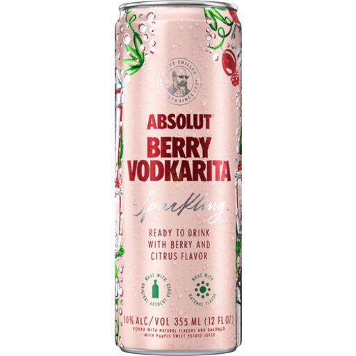 Absolut Berry Vodkarita 355ml