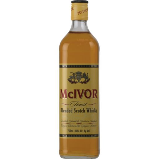 Mcivor Whisky 750ml