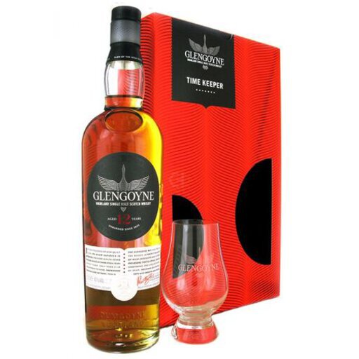 Glengoyne 12 Year Old Single Malt Scotch Whisky Gift Pack 750ml