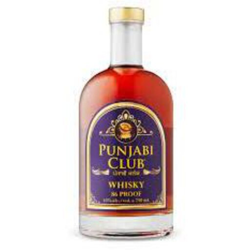 Punjabi Club Rye Whisky 750ml