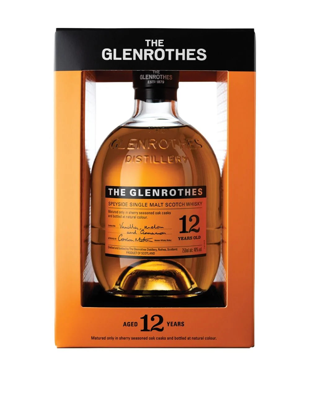 The Glenrothes 12 Year Old Single Malt Scotch Whisky 750ml