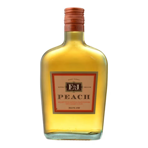 E & J Peach Brandy 200ml